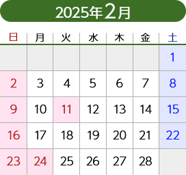 2025年2月