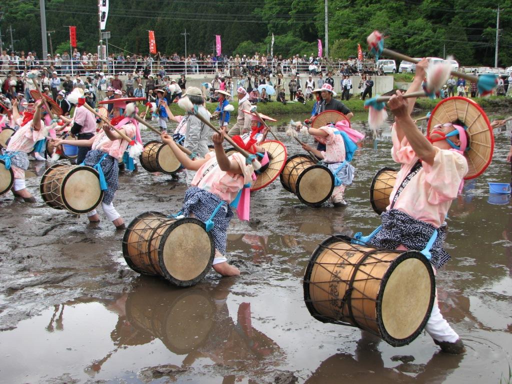 比和牛供養田植 比和牛供養田植