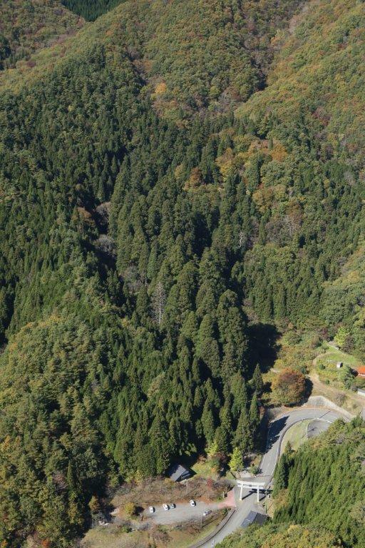比婆山伝説地(熊野神社周辺) 比婆山伝説地