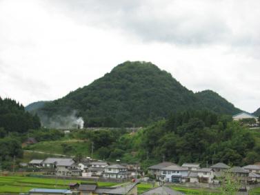 大富山城跡と二の丸跡 大富山城跡と二の丸跡