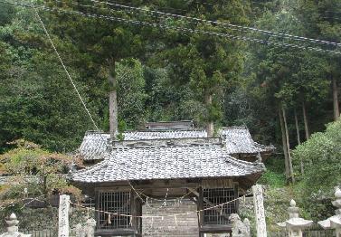 領家八幡神社の社叢