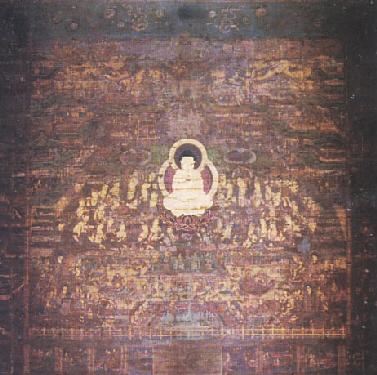 当麻曼荼羅図 当麻曼荼羅図