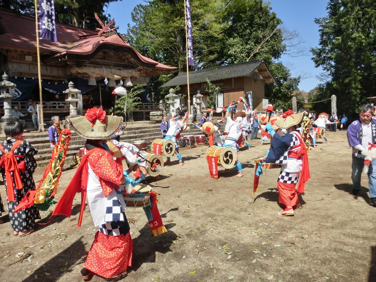 向泉の田楽