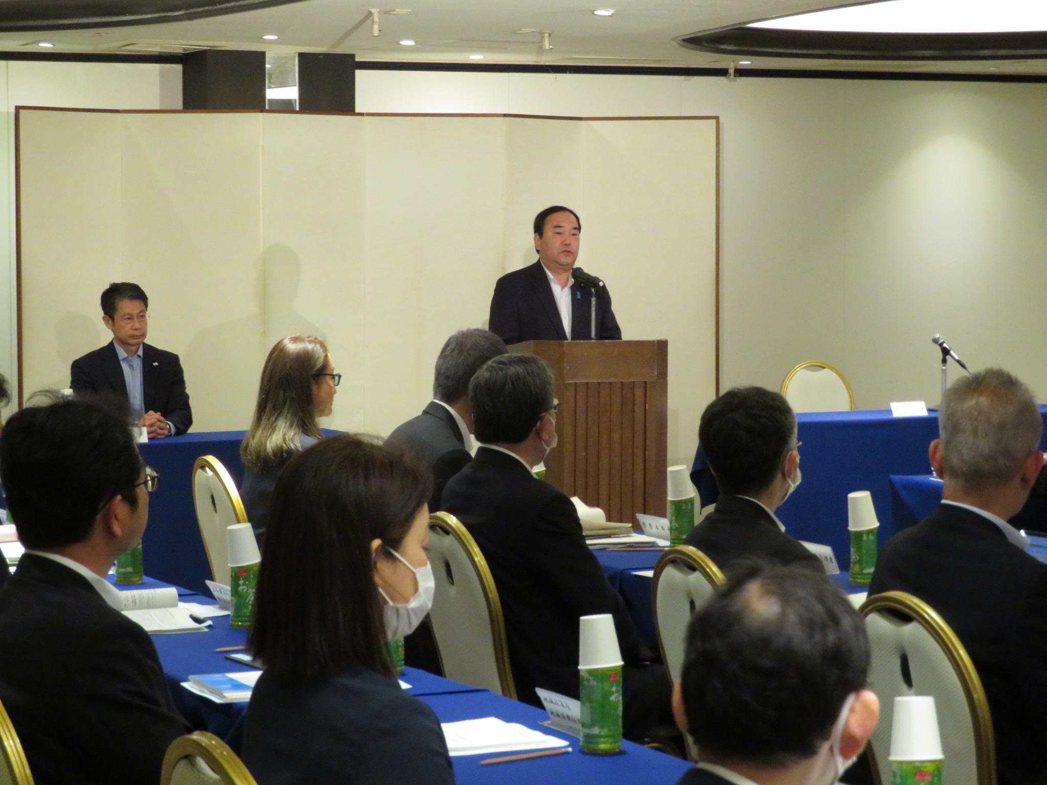 中本広島県議会議長