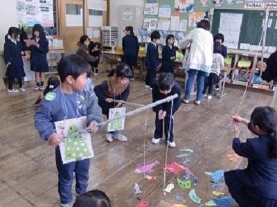 小学生との交流。クリスマスパーティ.JPG