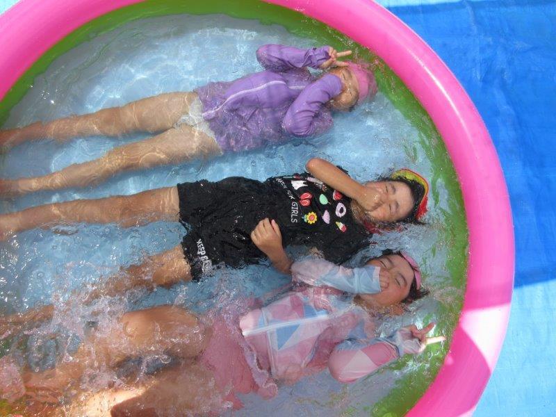 水遊び