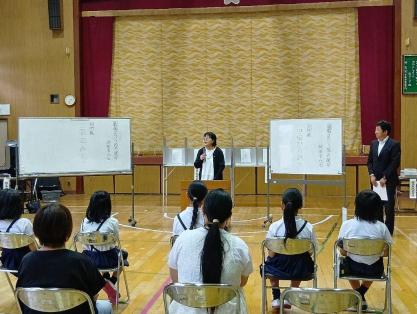 総領小‗演説②